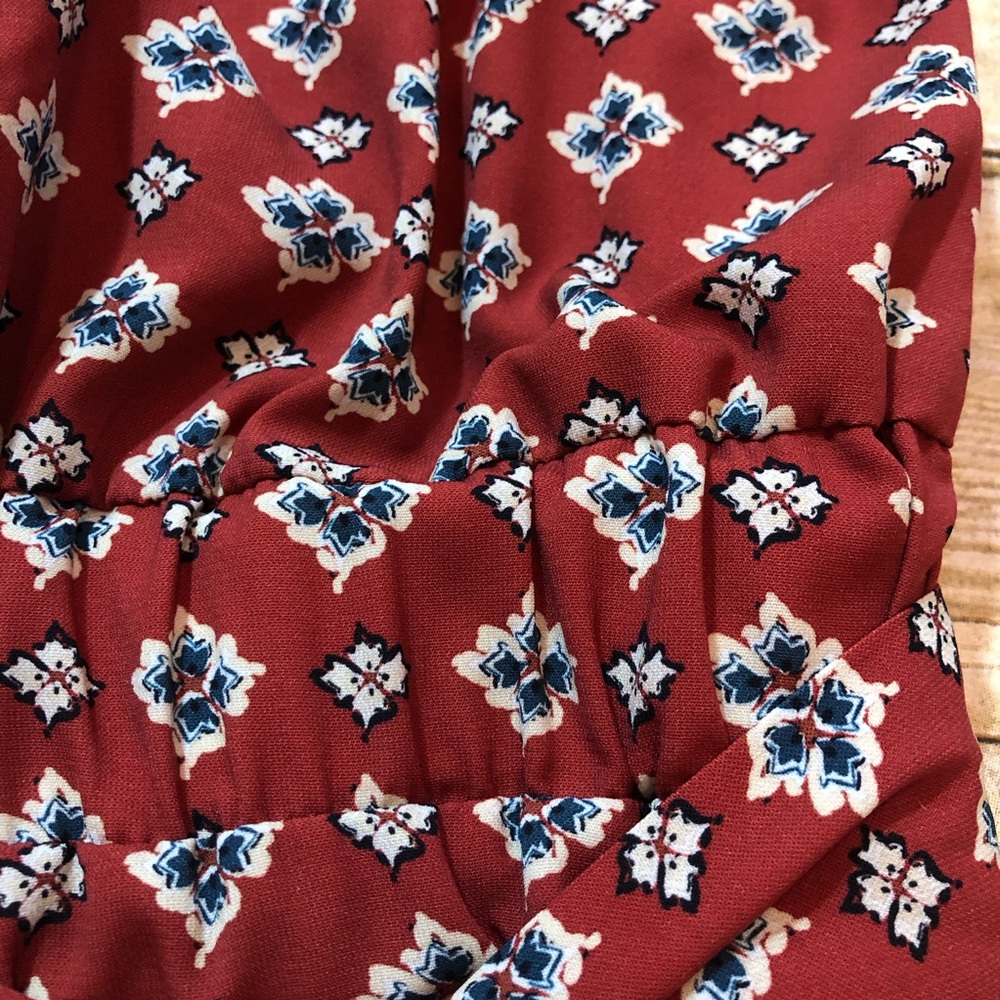 Dandara NWT Patterned Wrap Front Sleeveless Romper - Picture 8 of 11